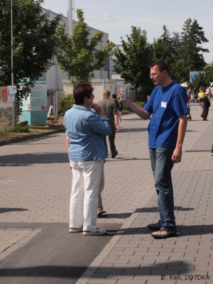 Funkpeilen auf dem Hessentag 2011